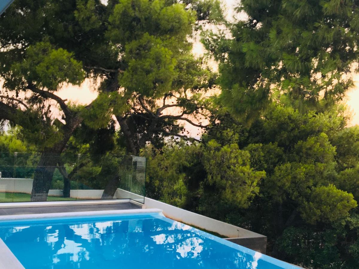 Villa Tranquility Lagonisi Exterior foto